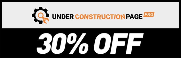 UnderConstructionPage PRO Banner